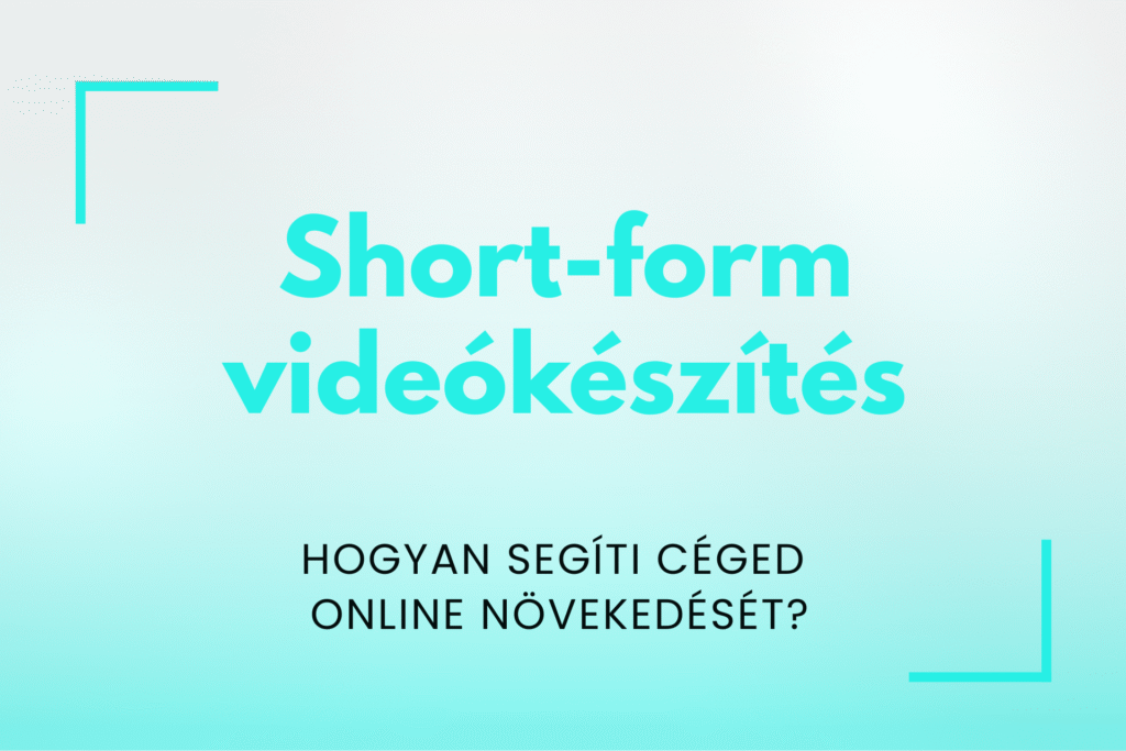 short-form videókészítés