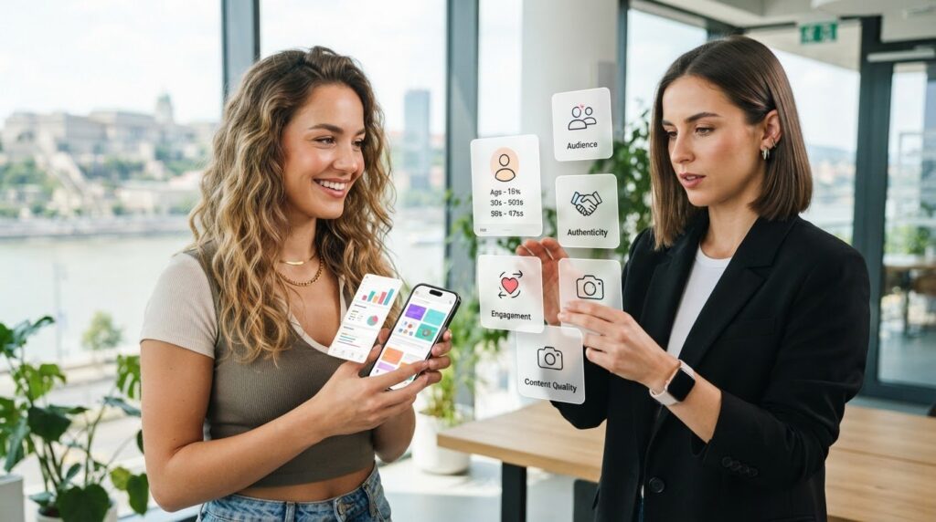 Influencer kiválasztás kritériumai: így találd meg a márkádhoz illő alkotót
